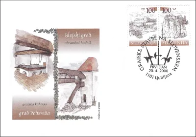 GRAJSKE STAVBE - GRAD PODSREDA, BLEJSKI GRAD